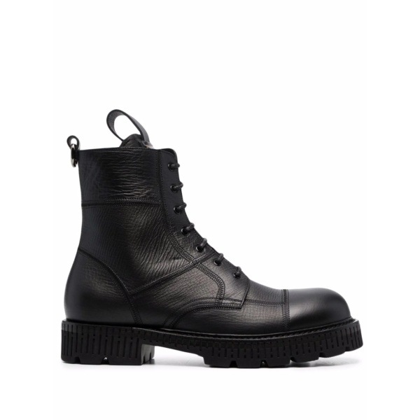 logo-plaque ankle boots