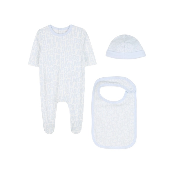 logo-print babygrow set (set of three)