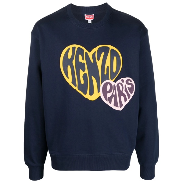 logo-print cotton sweatshirt