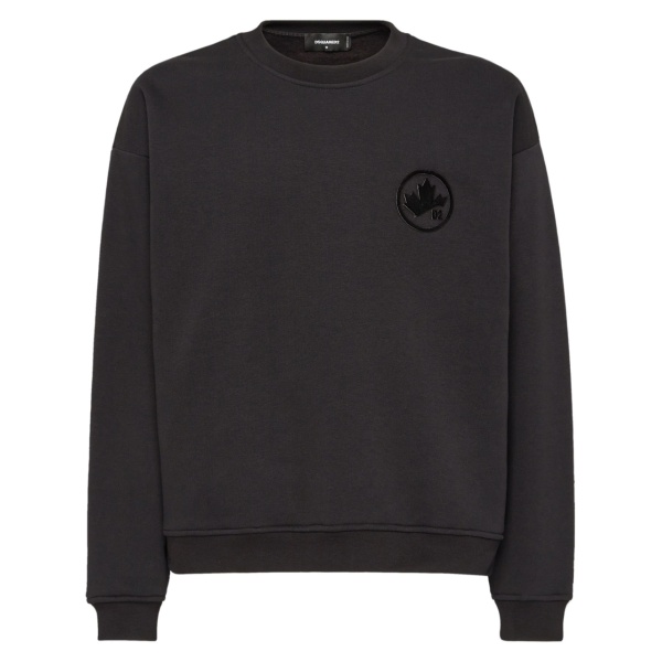 logo-print cotton sweatshirt