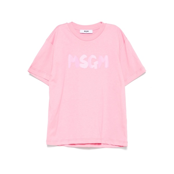logo-print cotton T-shirt