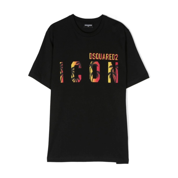 logo-print cotton T-shirt
