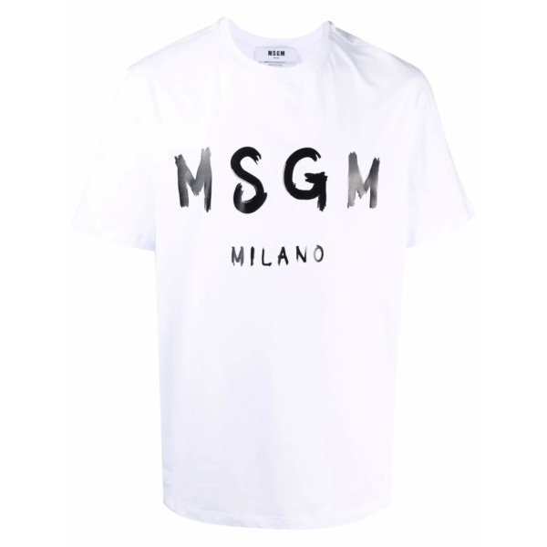 logo-print cotton T-shirt