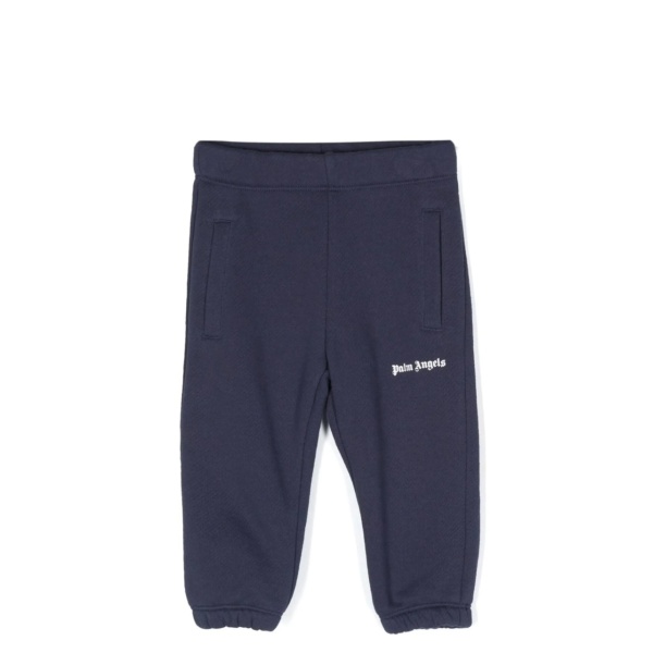 logo-print cotton tracksuit bottoms