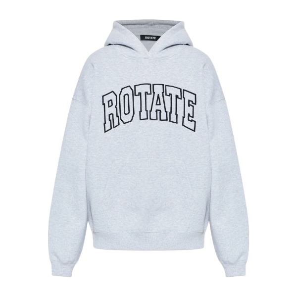 logo-print hoodie
