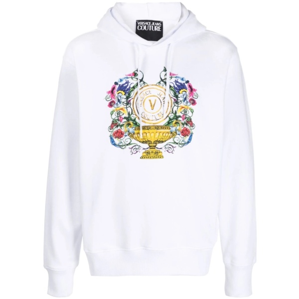 logo-print hoodie