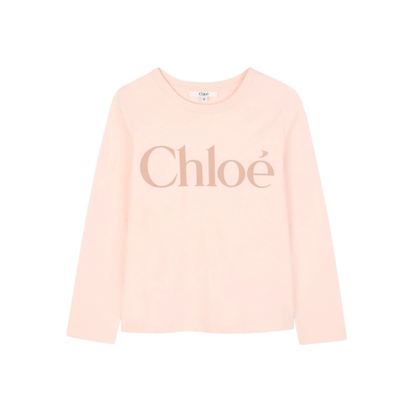 logo-print long-sleeved T-shirt