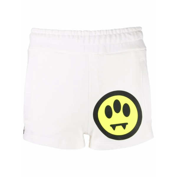 logo-print mini shorts