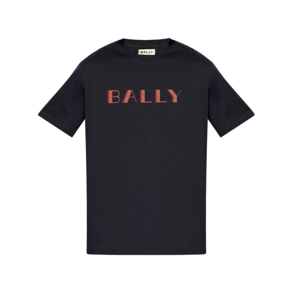 logo-print organic-cotton T-shirt