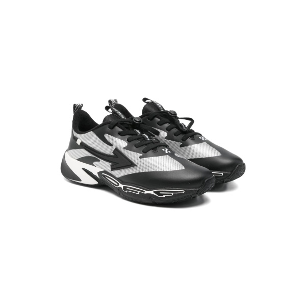 logo-print sneakers