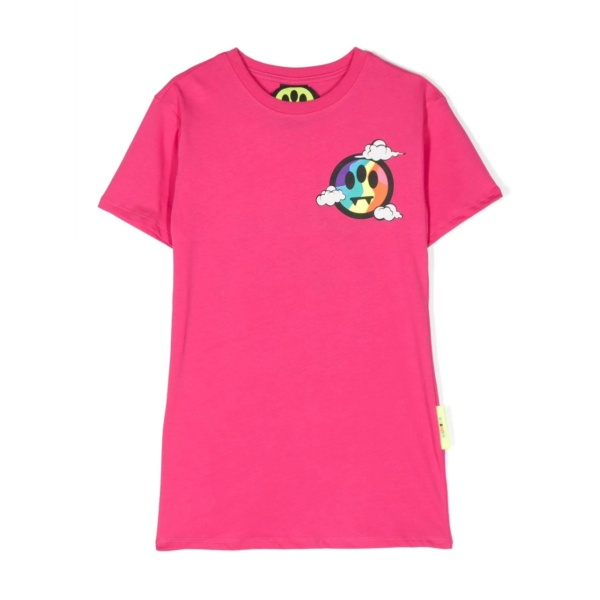 logo-print T-shirt dress