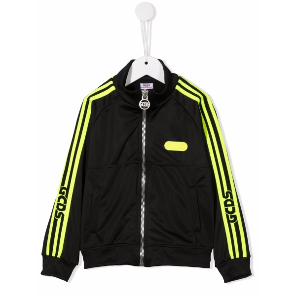 logo-print track jacket