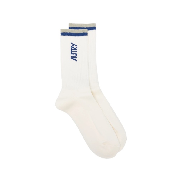 logo stripe socks