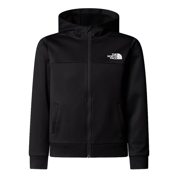 logo zip-up hoodie