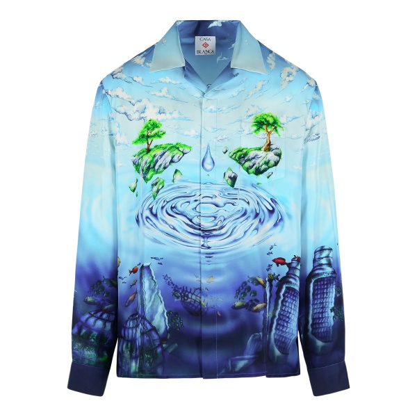 Lost Atlantis silk shirt