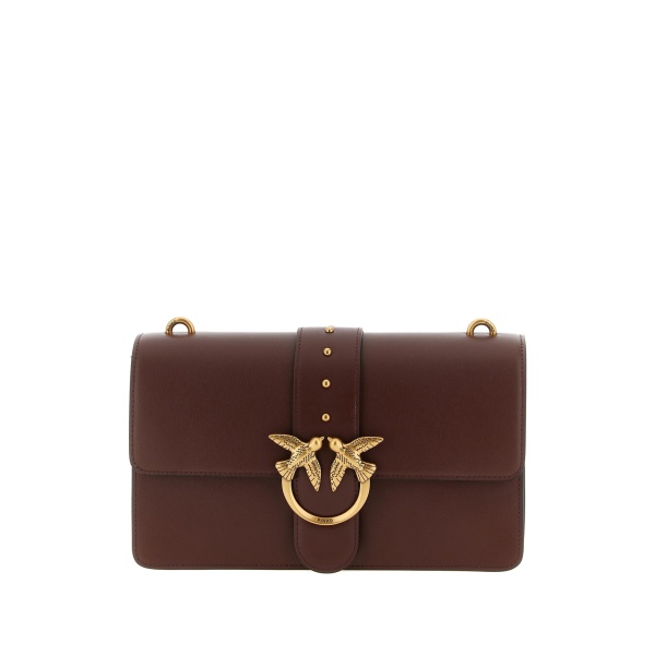 Love One Classic studded leather cross body bag