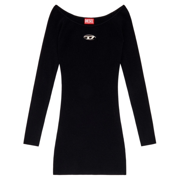 M-Vera ribbed mini dress
