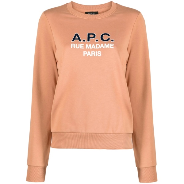 Madame logo-print cotton sweatshirt
