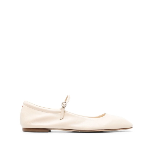 Maryjane leather ballerina shoes