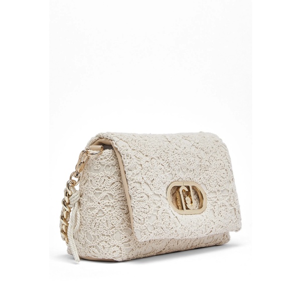 medium LaPuffy logo-plaque shoulder bag
