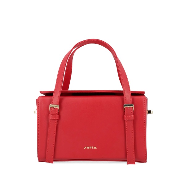 mini Belmondo buckle detail tote bag