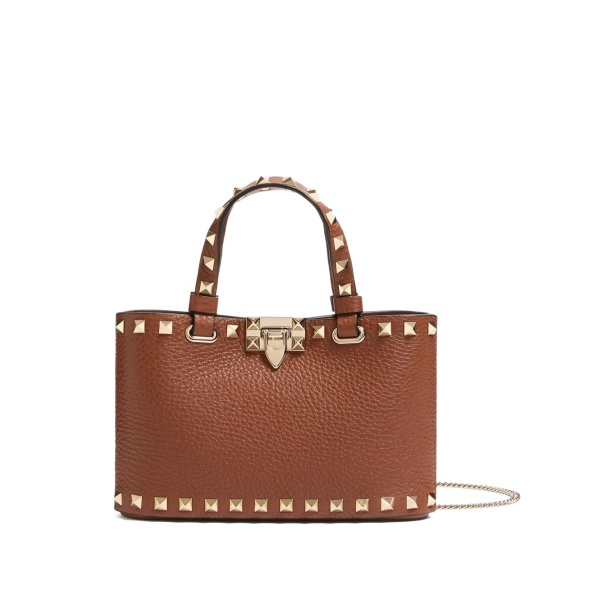 Mini Rockstud embellished tote bag
