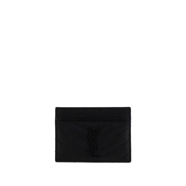 Monogram quilted cardholder