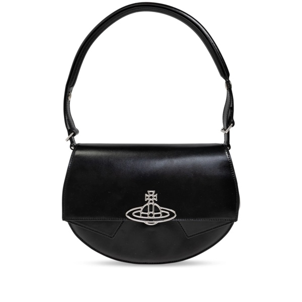 Orb-print shoulder bag