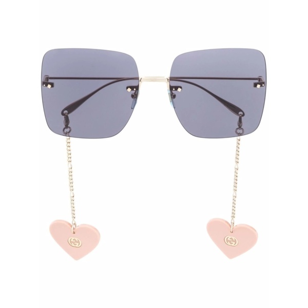 oversized square-frame sunglasses