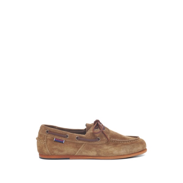 Owen tie-detail boat shoes