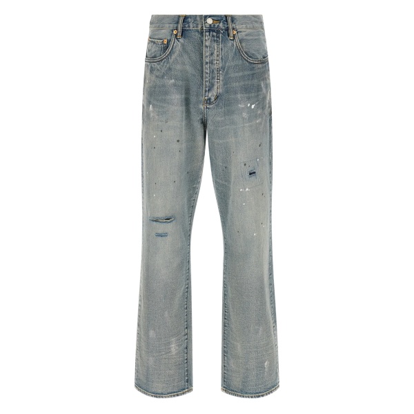 P011 slash-paint jeans