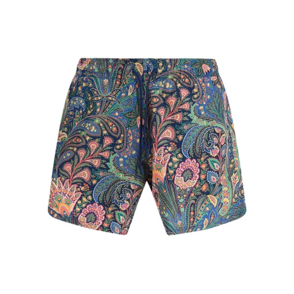 paisley-print swim shorts