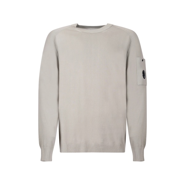 patch-pocket long-sleeved sweater