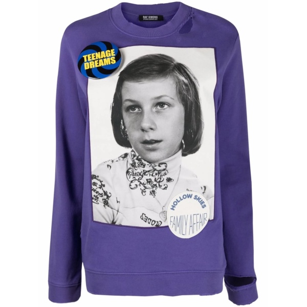 photograph print sweatshirt