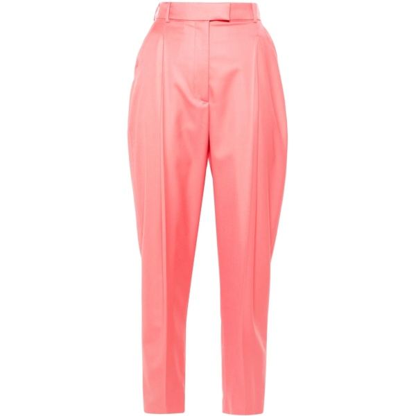 pleat-detail trousers