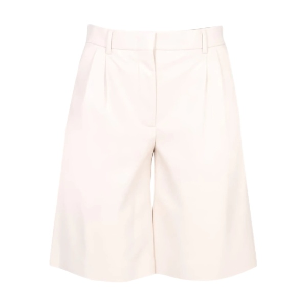 pleated shorts
