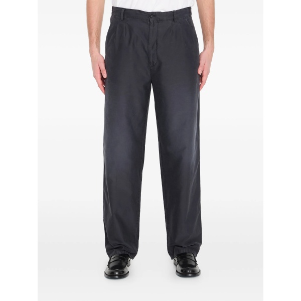 pleated wide-leg trousers