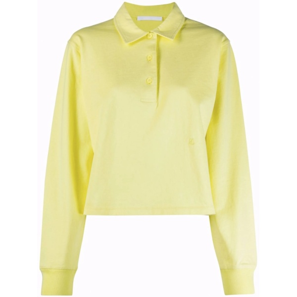polo collar sweatshirt