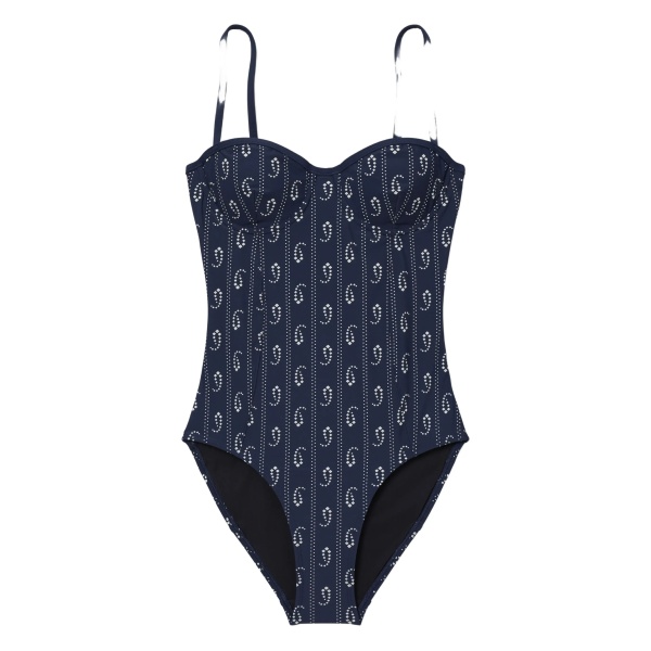printed underwire swimsuit