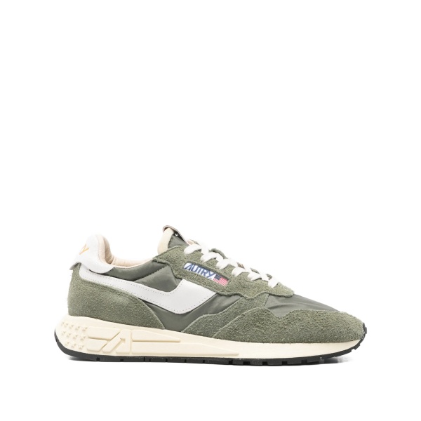 Reelwind suede panelled sneakers