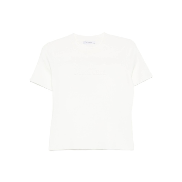 ribbed crew-neck T-shirt