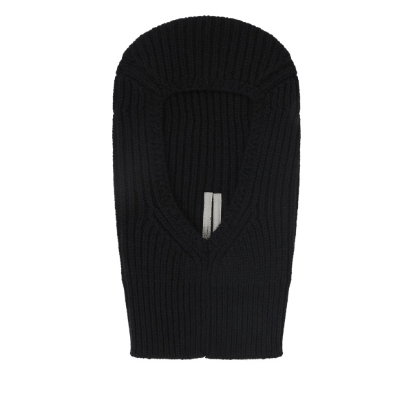 ribbed v-cut balaclava
