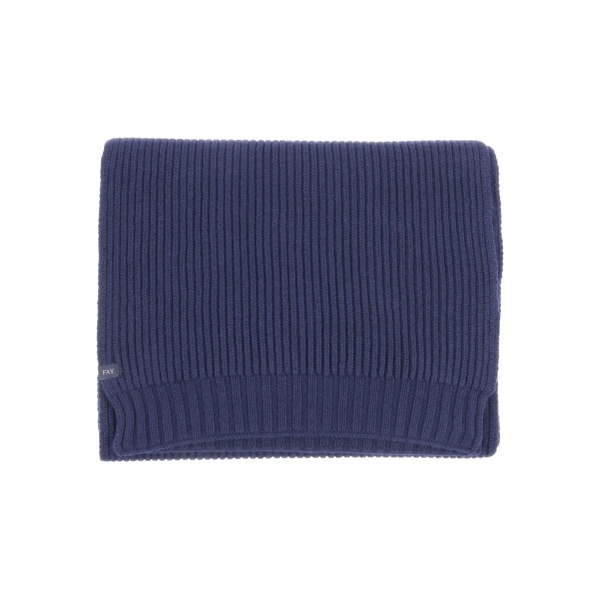 ribbed wool scarf