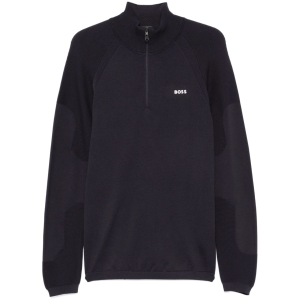 rubberised-logo sweater
