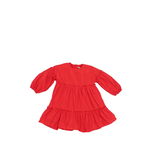 ruffled dress