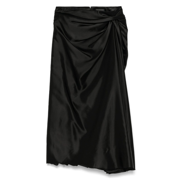 satin midi dress