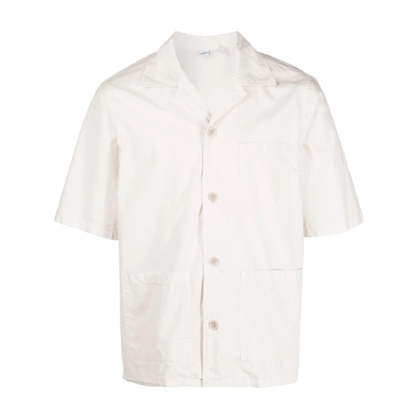 short-sleeve cotton shirt