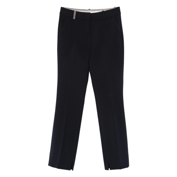 side-slit trousers