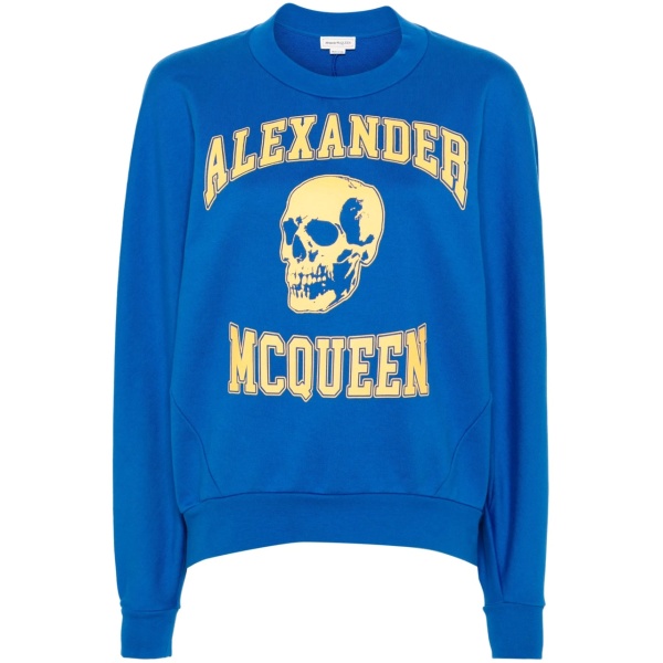 skull-print sweatshirt