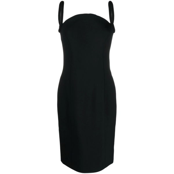sleeveless midi dress
